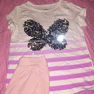 Sonoma tee and Justin leggings